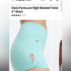 FABLETICS light blue shorts